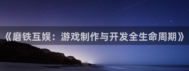 28大神加拿大：《磨铁互娱：游戏制作与开发全生命周期》